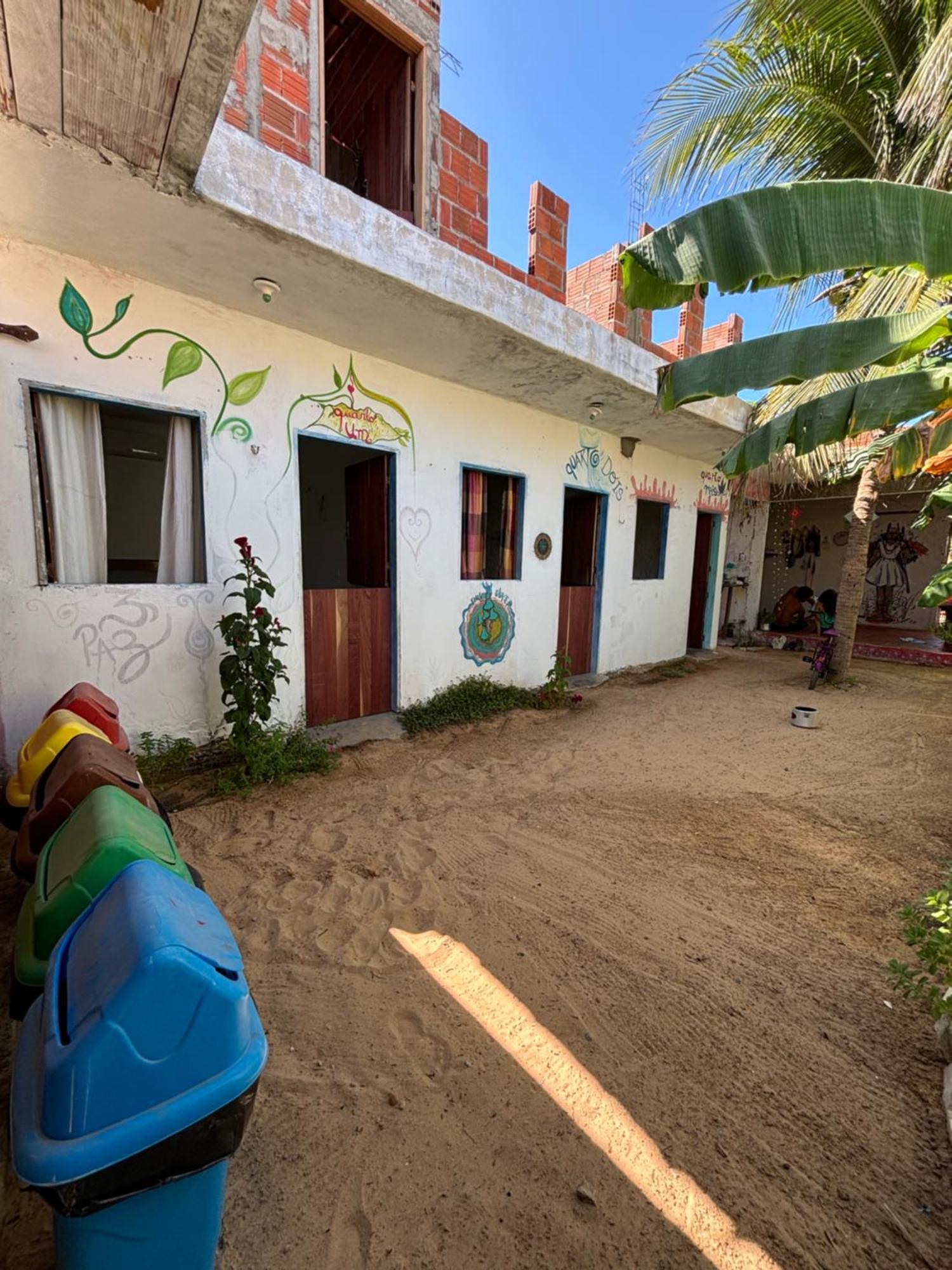 Hostel Flor Da Vida Canoa Quebrada Extérieur photo